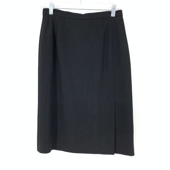 Calvin Klein Collection Women's Size S Everyday Career Pencil Skirt Solid Black - Picture 1 of 5